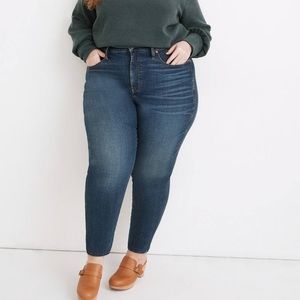 Madewell Curvy High Rise Skinny Jeans Size 37T TALL